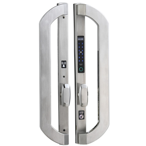 stainless steel lock for outdoors gate X55 silver