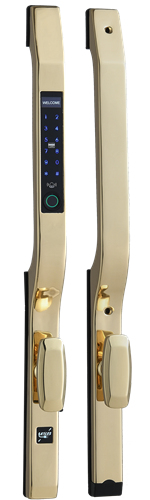 SUS304 fingerprint bridge-cutlock X60 polished gold