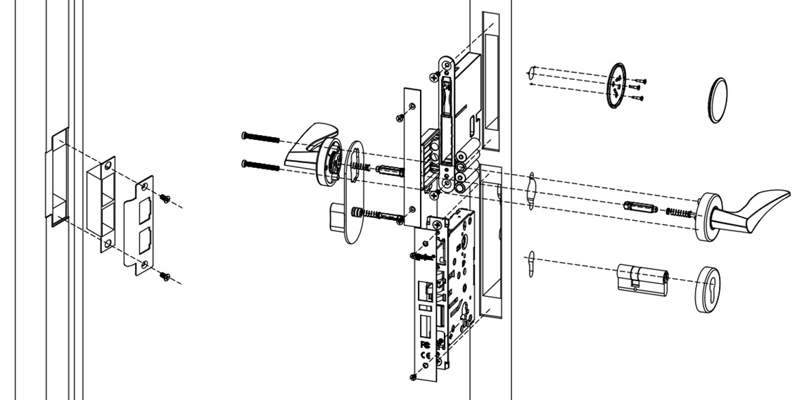 installation way of XF1665-A1