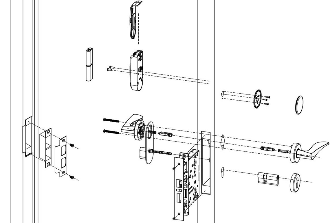 installation way of XF1665-B1