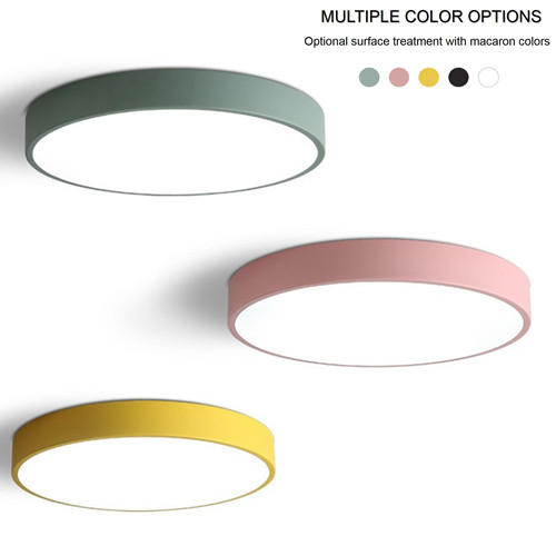 lighting fixture color option of oyster led ceiling light